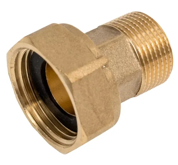 Купить Американка для счетчика воды ViEiR 1/2 штуцер × 3/4 гайка, латунная VR27-34FM